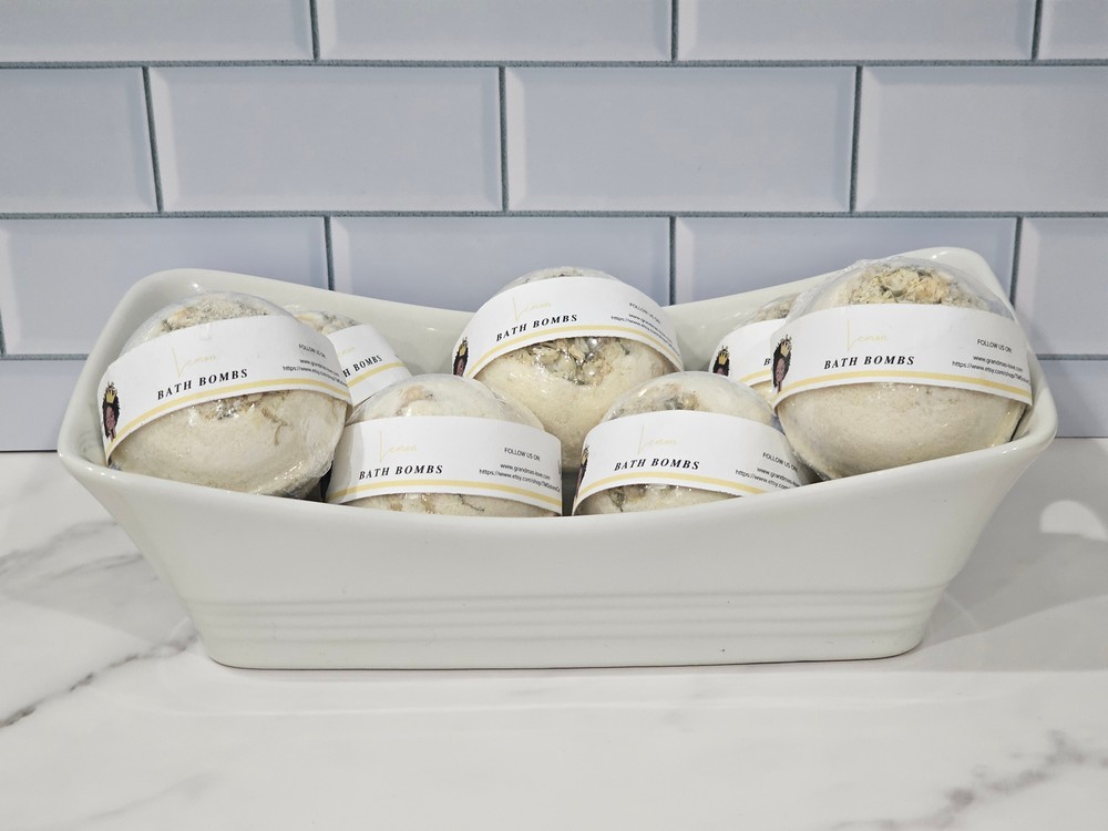Lemon Bath Bombs
