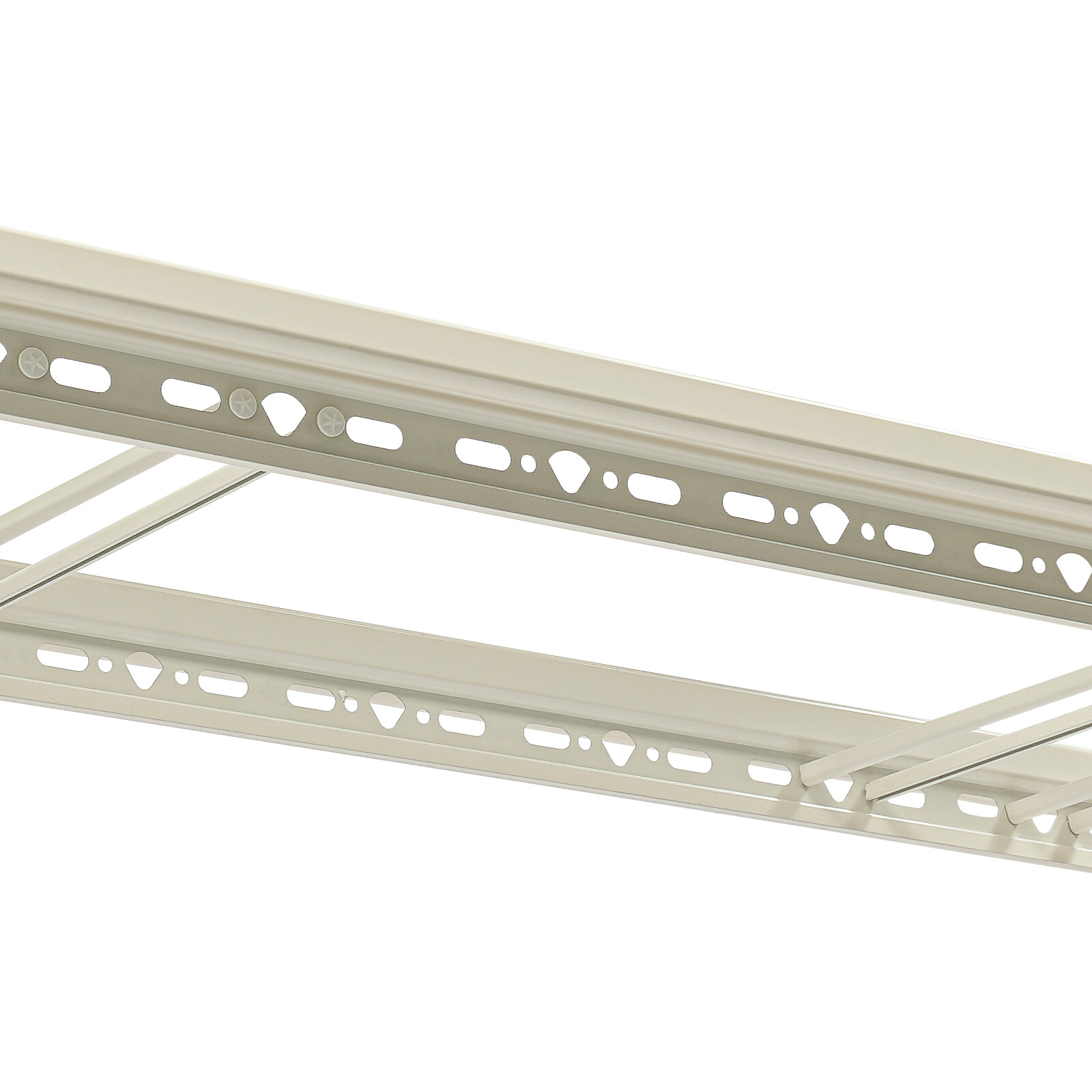 8 Rods Ceiling-mounted Clothesline Resealable Vertical Drying Rack Led Light 24W