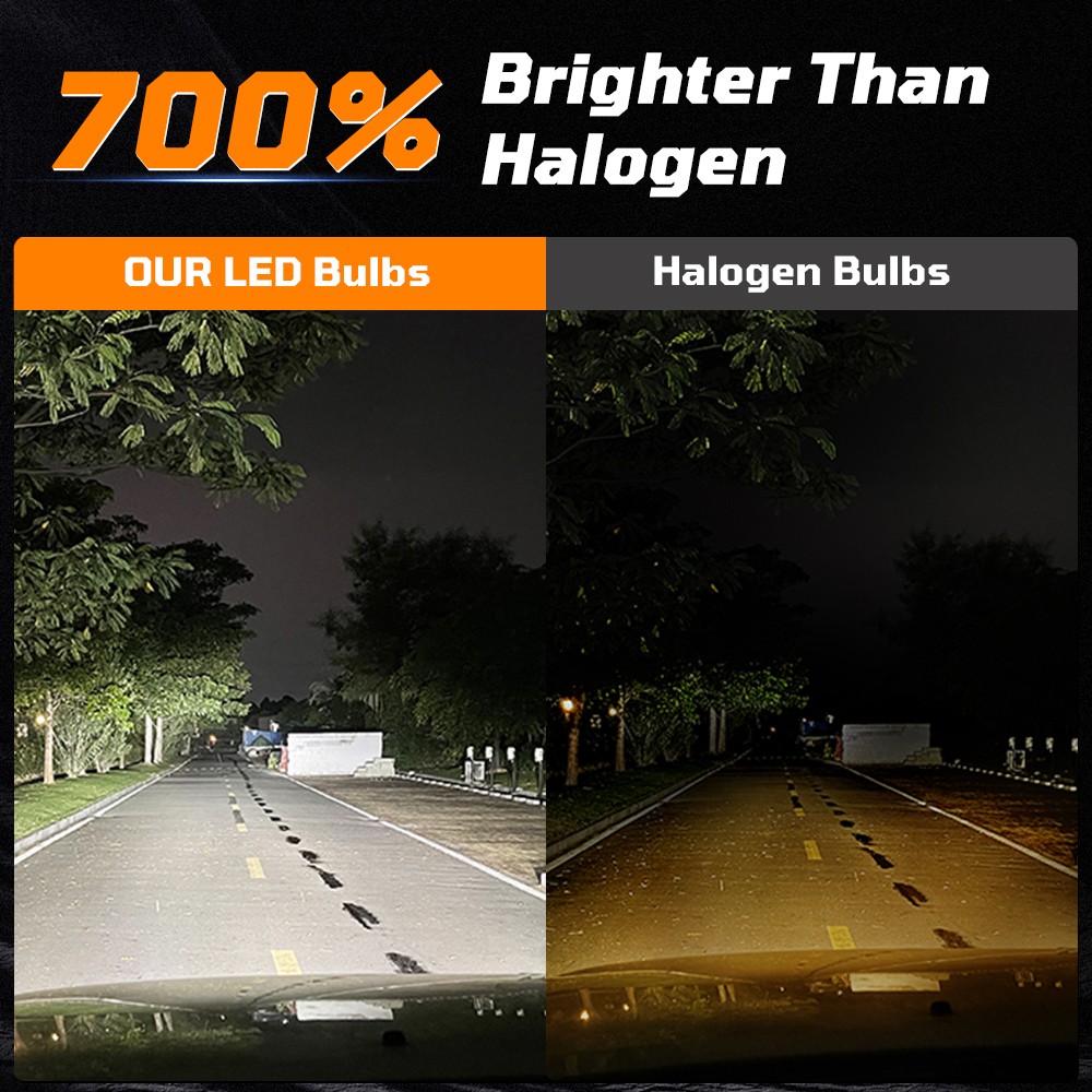 SUper Bright LED Hi/Lo Headlight Bulb for Yamaha Enticer Snowmobile 1977–1981