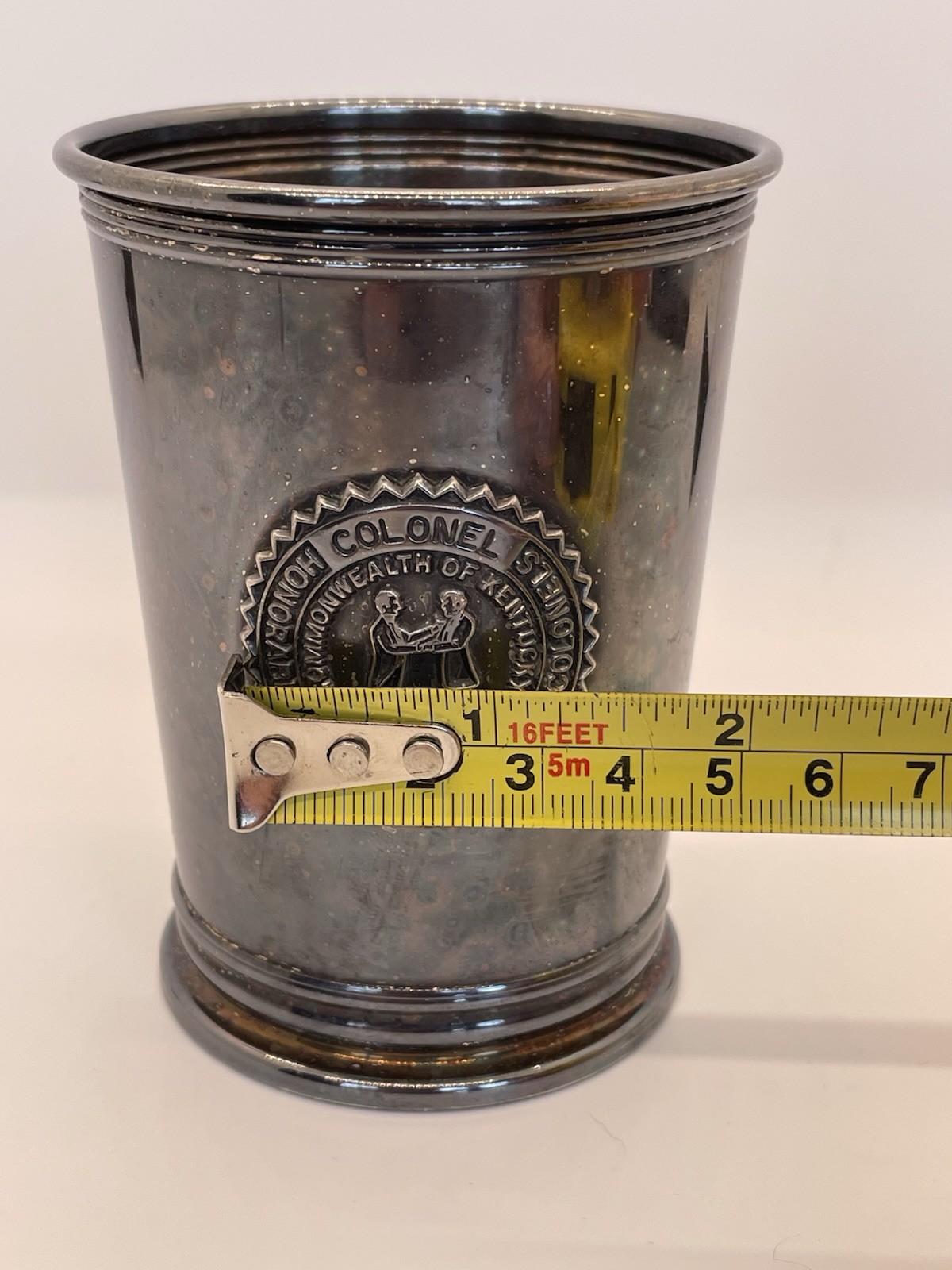 Vintage Gorham Silverplate Mint Julep Cup Honorable Order Kentucky Colonels ‘82