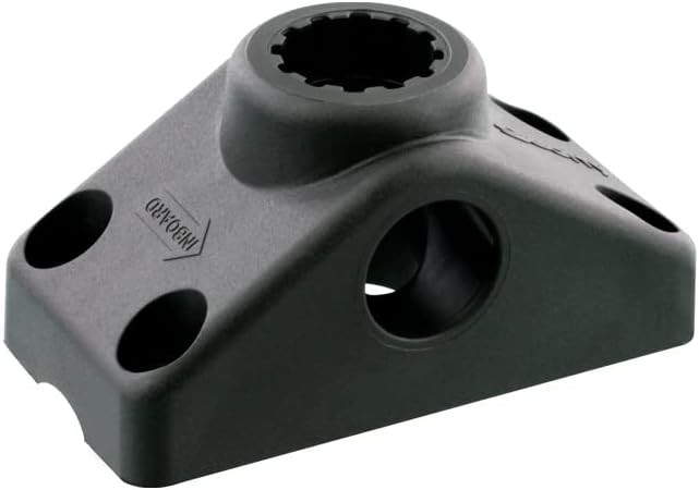 Scotty #241-BK Side Deck Mounting Bracket (Black) Small, Black