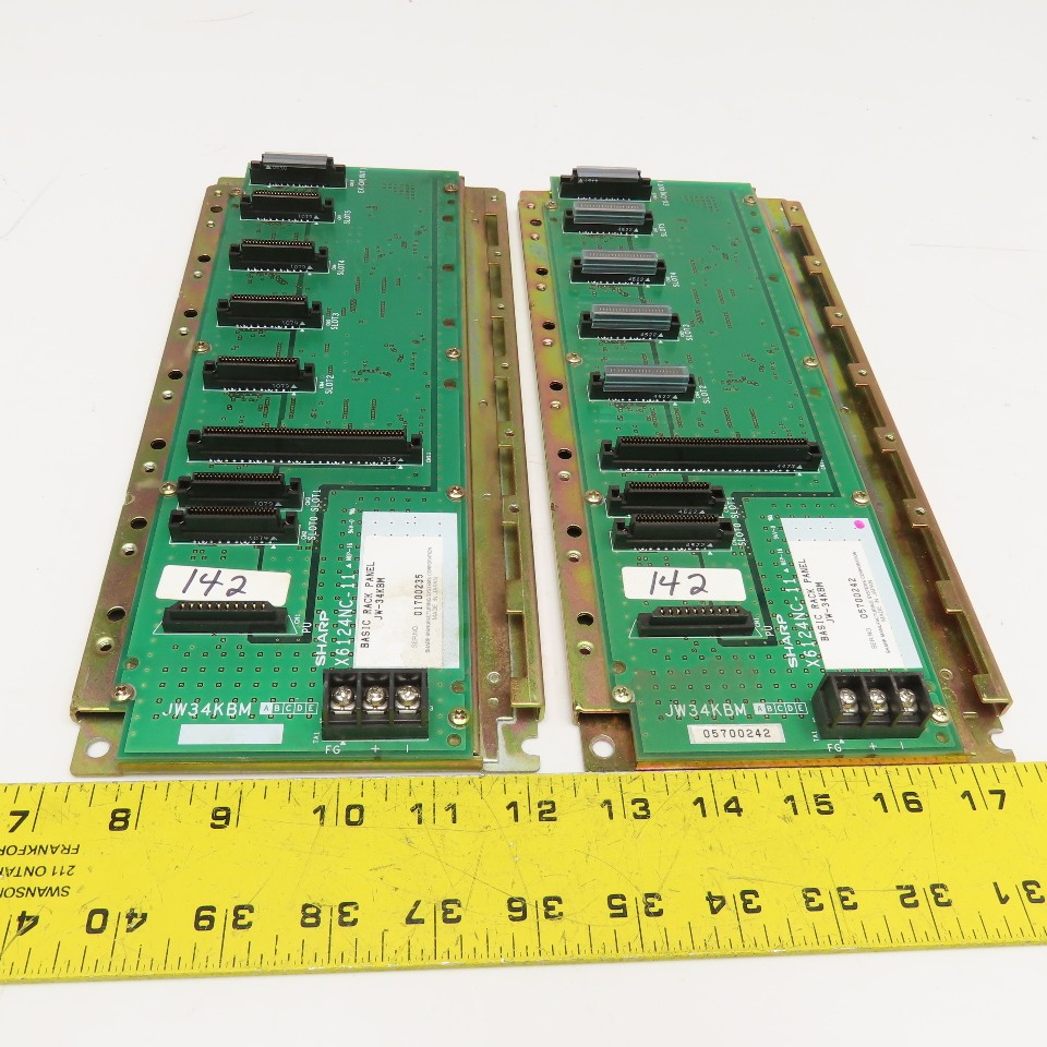 Sharp X6124NC-11 Basic Back Panel JW-34KBM Lot Of 2