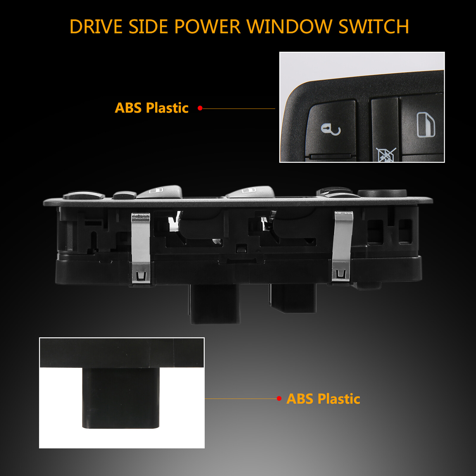 Master Power Window Switch Driver Side For 2011-2016 Dodge Journey 68084001AB