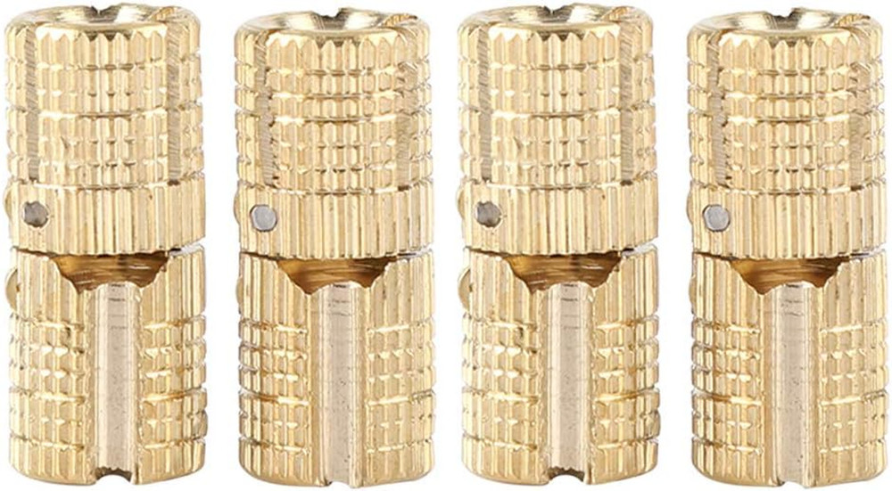 4Pcs/Pack 8Mm Barrel Hinge, Box Hinges,Hidden Brass Barrel Hinges Concealed Barr