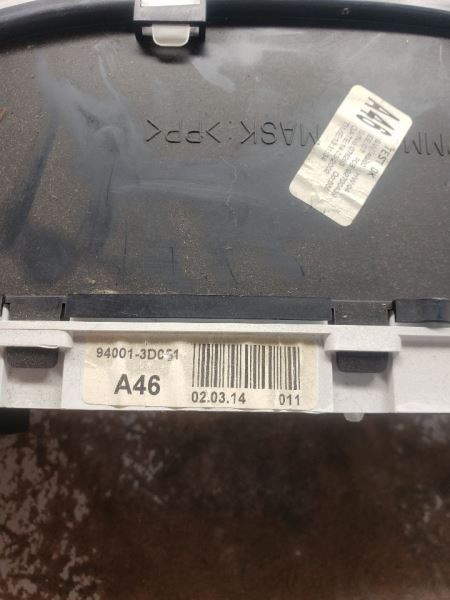 Speedometer Cluster MPH Without Trip Computer Fits 2002 SONATA 1070584 OEM