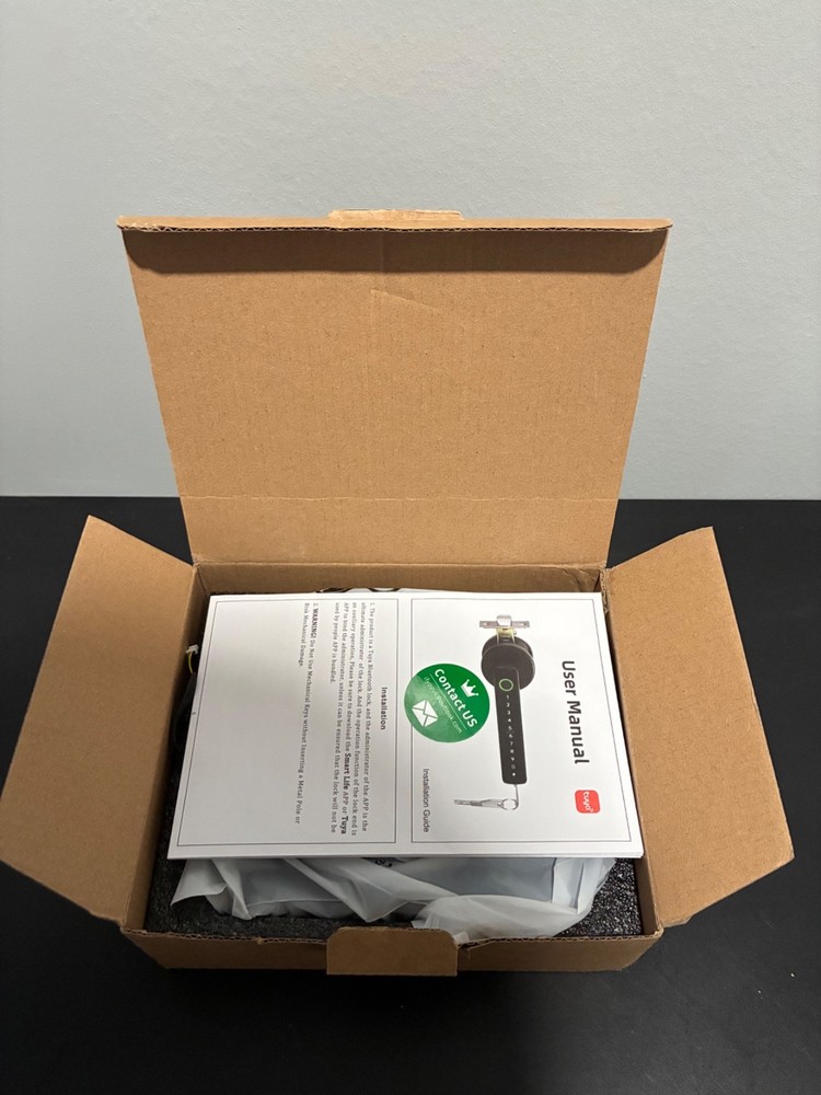 Black house smart lock