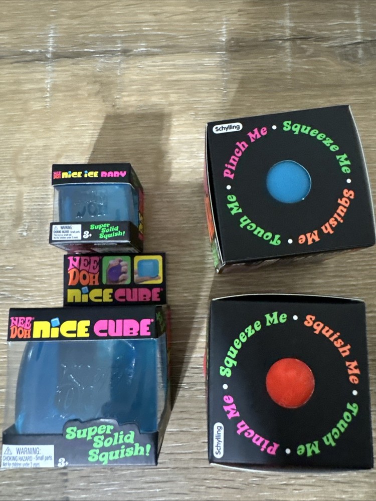 LOT NEEDOH BUNDLE ICE BABY CUBE  NICE CUBE & 2 GROOVYGLOB