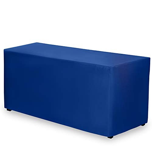 Fitted Tablecloth - 72 x 30 Inch Floor 72" x 30" (Rectangular) Royal Blue
