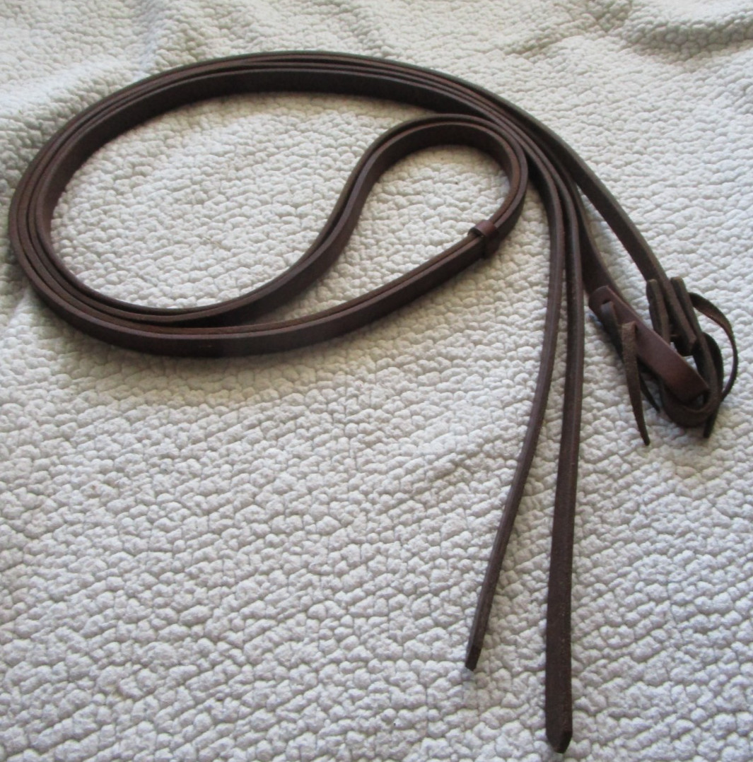 95" JGL LAMBERT LEATHER HARNESS THISCK WESTERN REINS