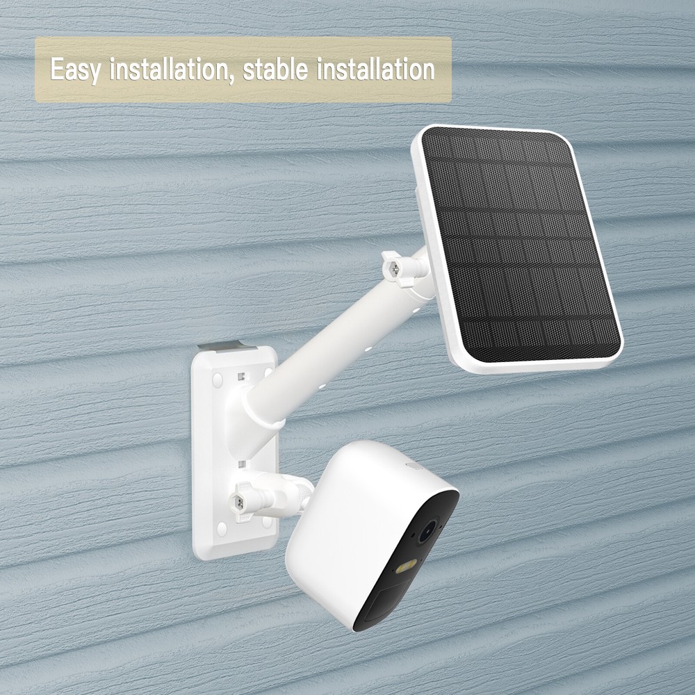 2-in-1 Vinyl Siding Clips Mount for eufy 2/2Pro,2C/2Pro,E20/E40 and Solar Panel