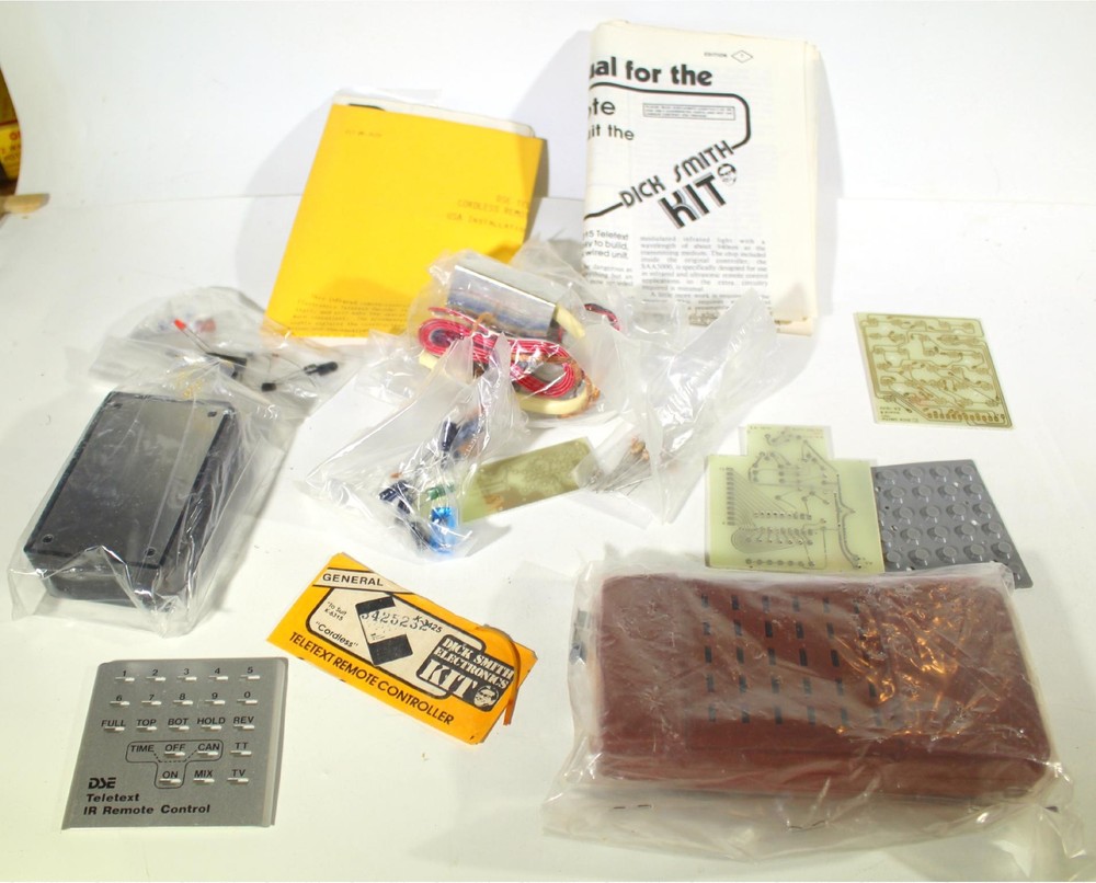 Dick Smith Kit Teletext Remote Controller K-3425