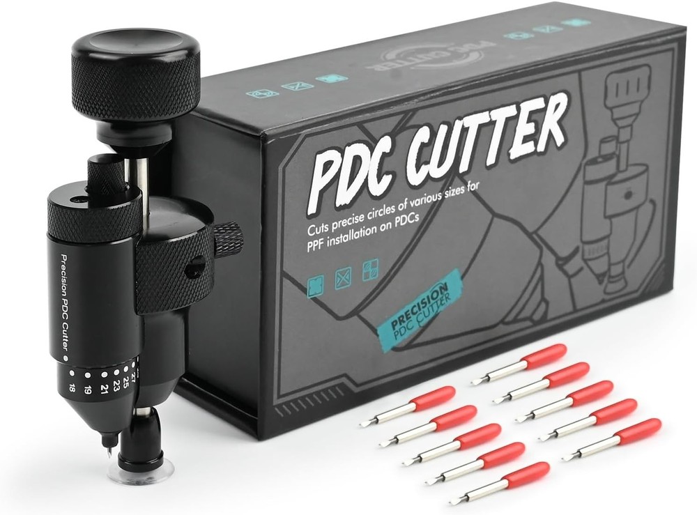 Gomake PPF Precision PDC Sensor Cutter,18mm-32mm Precise Car Radar Hole Cutti...