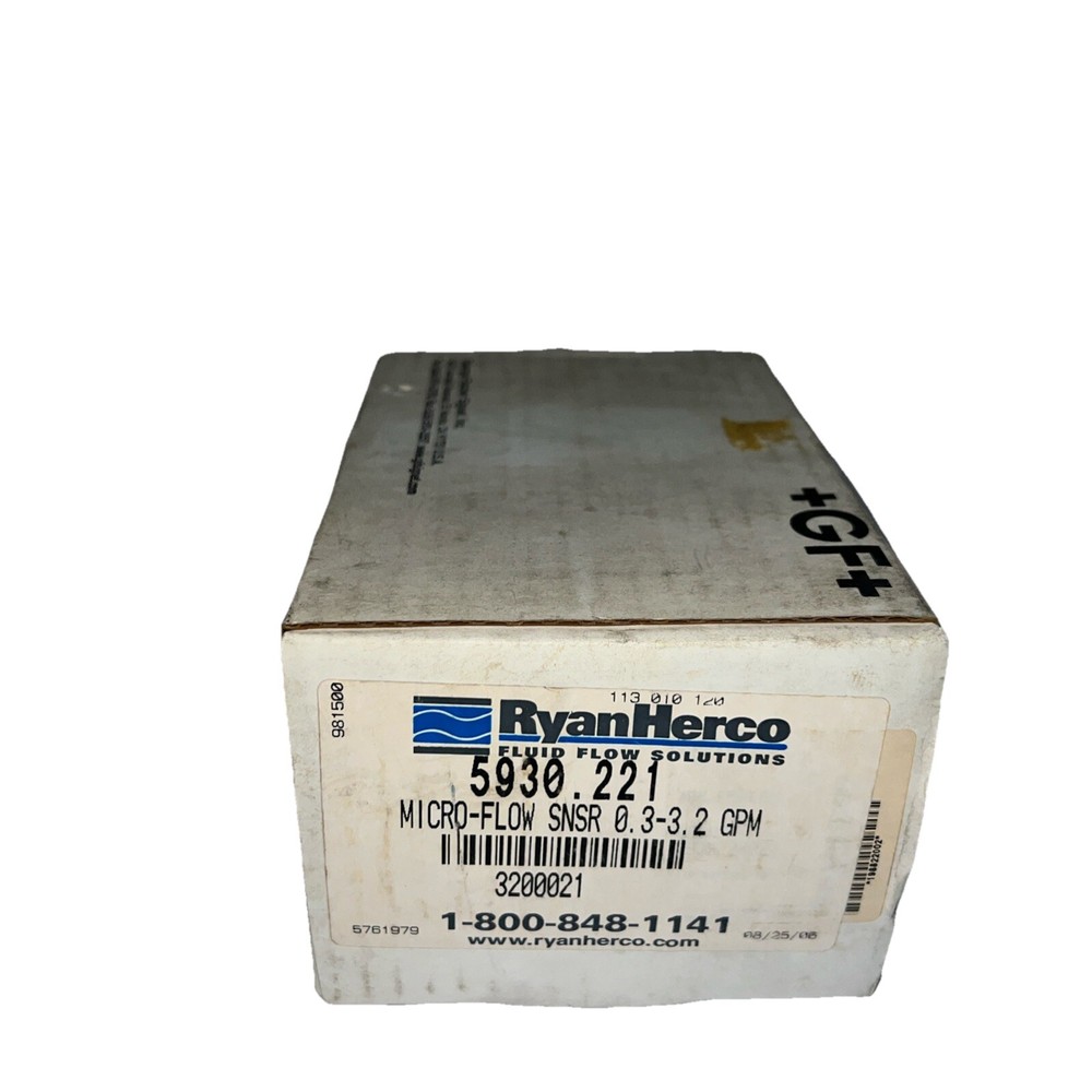 GF SIGNET 2000 MICRO-FLOW SENSOR 0.3-3.2 GPM