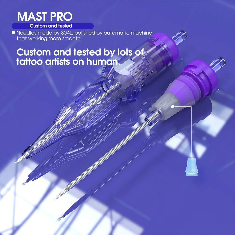 Mast Pro Tattoo Cartridge PMU Disposable Needles RS,HRL,M, M-T, RL, RLB, RLT, RM