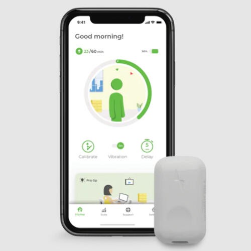 UPRIGHT GO S Posture Trainer and Corrector Light Gray BRAND NEW in BOX & SEALED