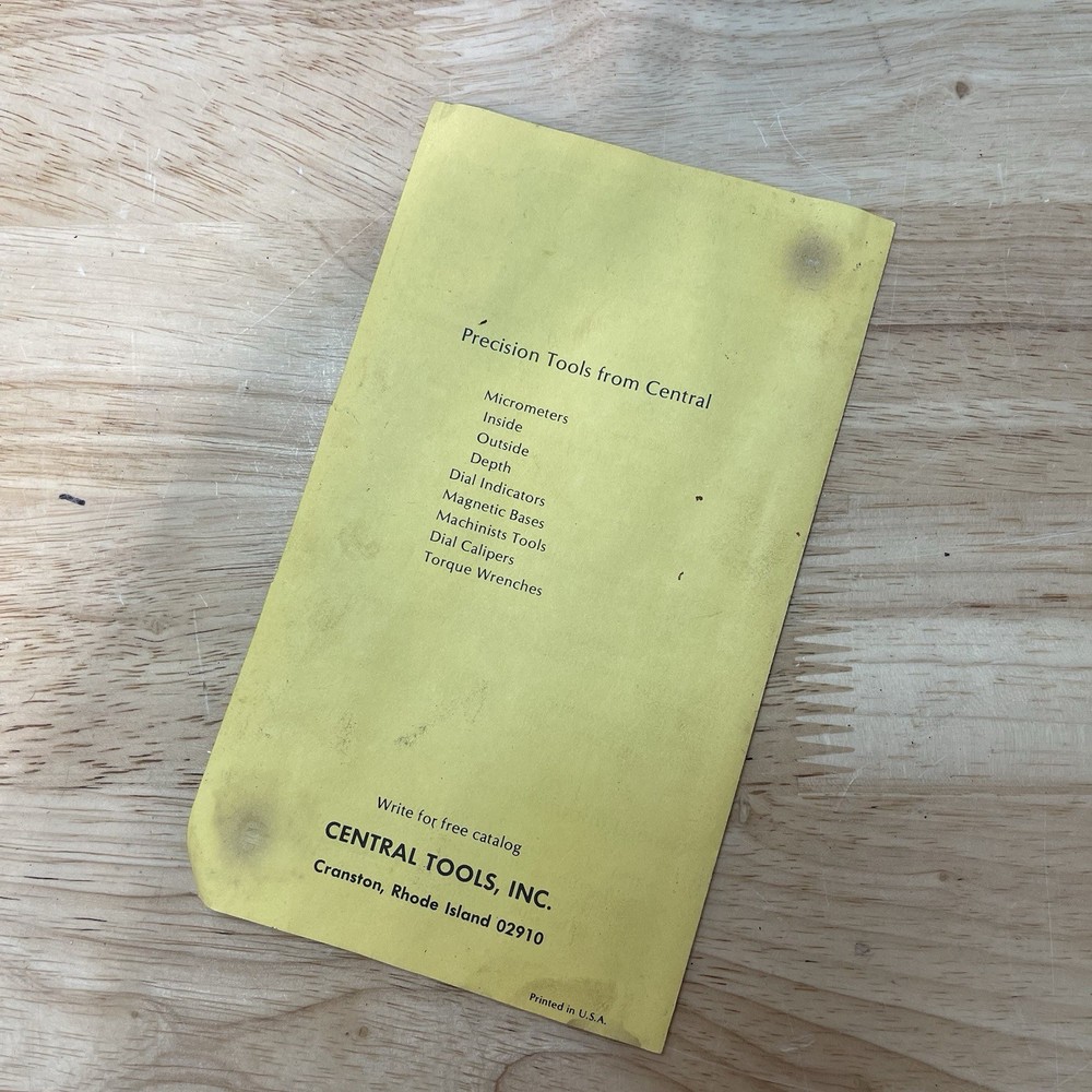 CENTRAL TOOLS Dial Indicator Set