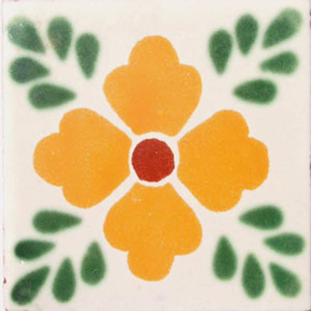 #C038 MEXICAN CERAMIC HANDMADE TALAVERA TILE SETS