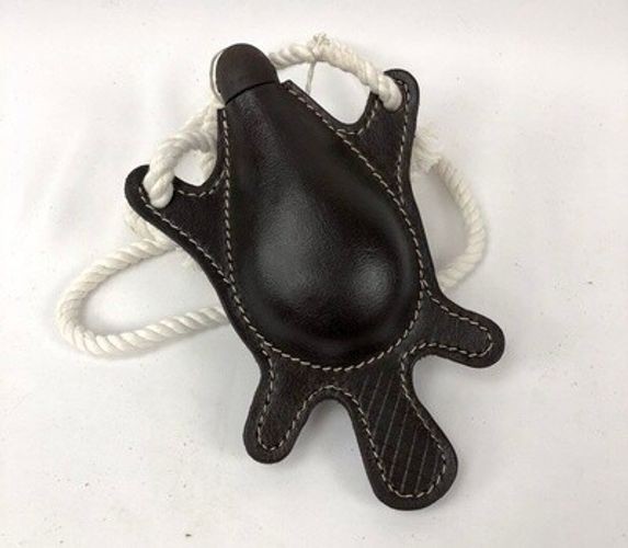 Leather Beaver Ball or Shot Pouch