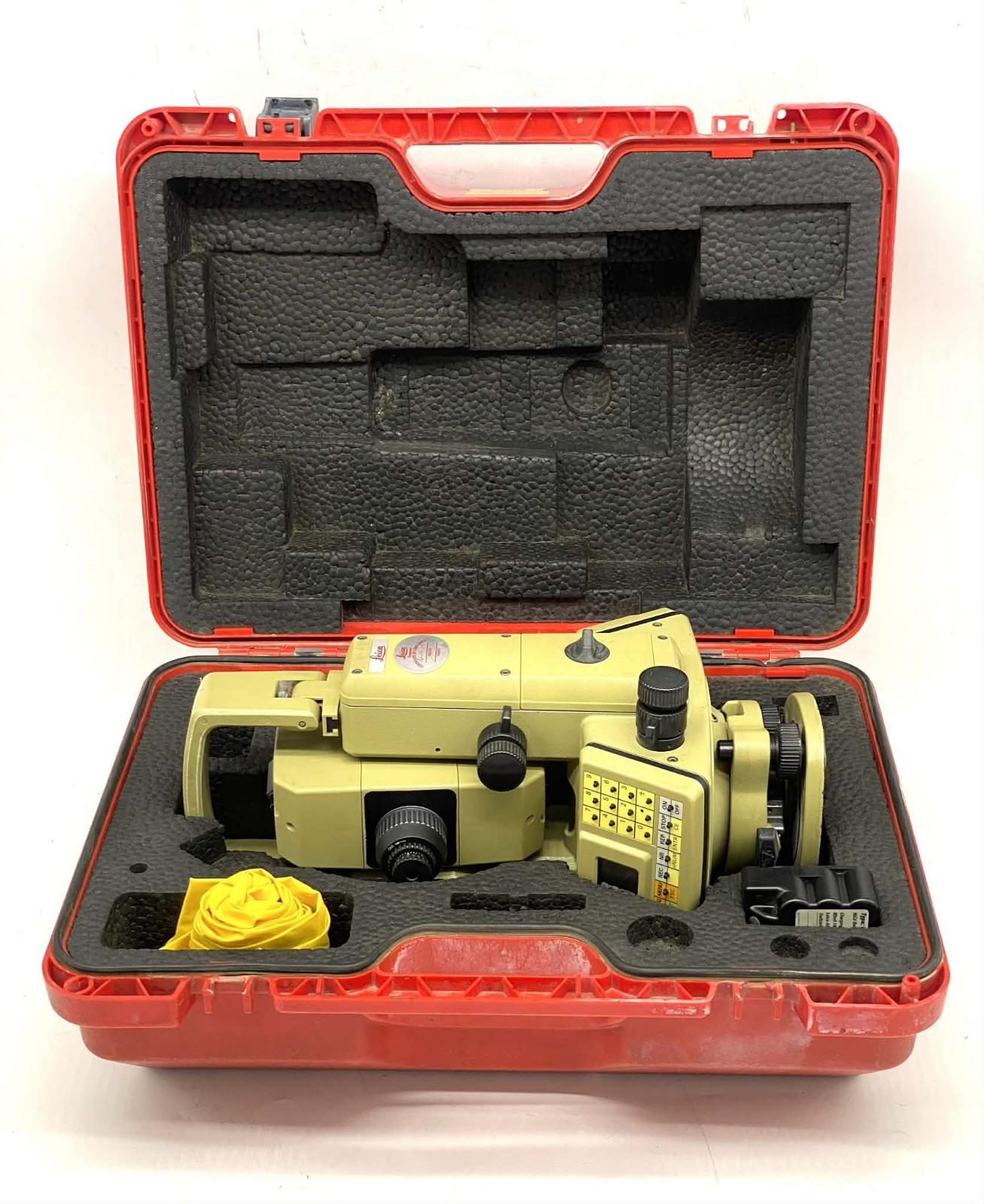 1PCS Leica Wild TC 1610 Theodolite Tacheometer w/ Case TC1610 (Error)•