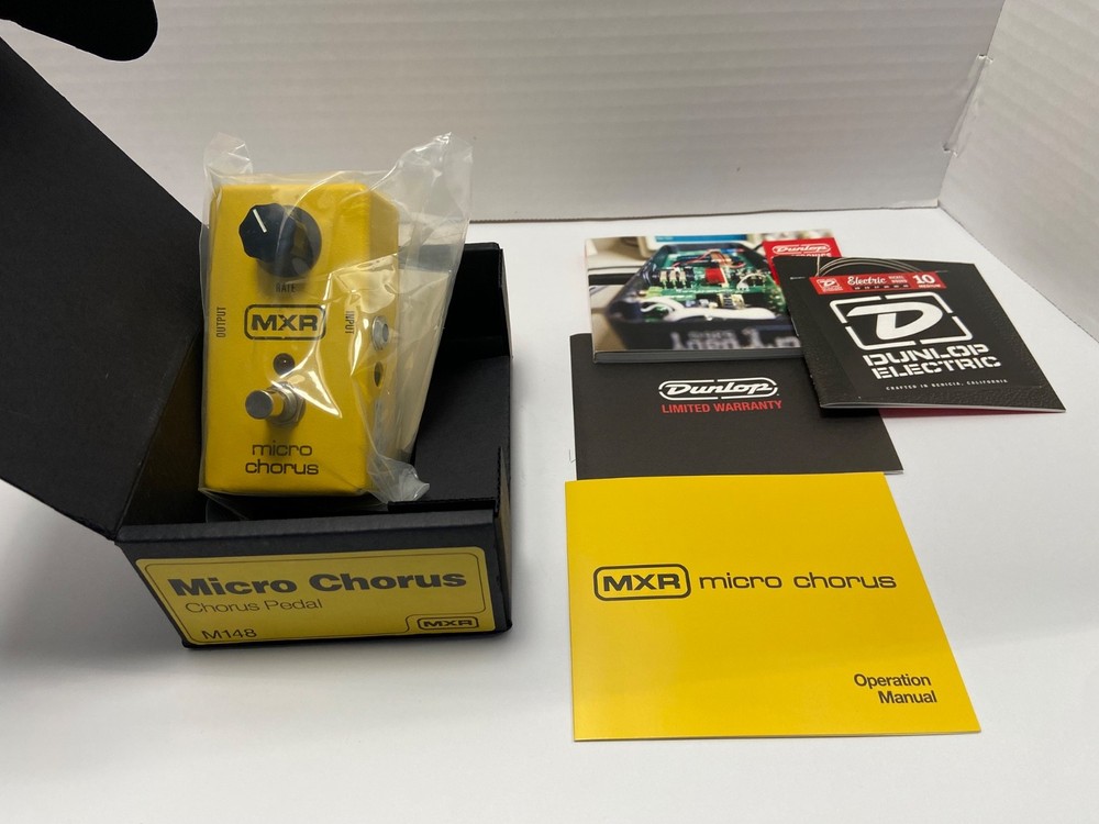 MXR M148 Micro Chorus Guitar Effects Pedal