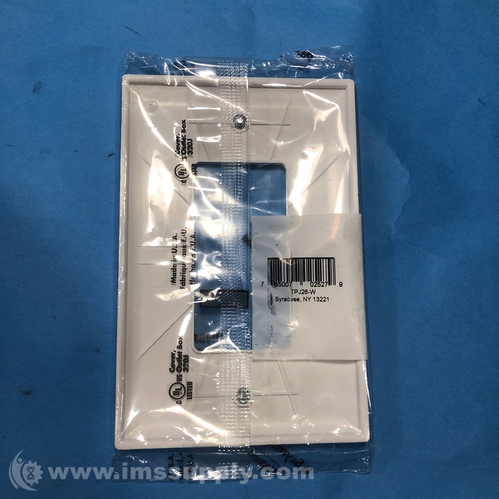 Pass & Seymour 320J Duplex Wall Plate FNFP