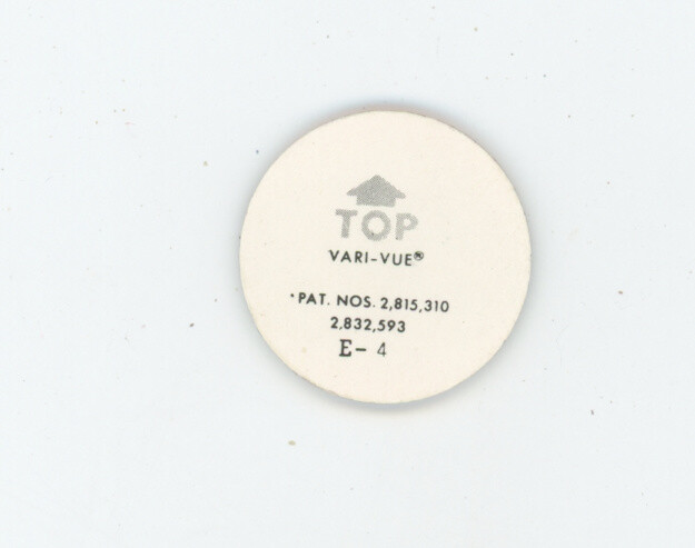 10 Moving Eyes / Eyeballs 1960's VARI-VUE 7/8" inch Motion Animation Lenticulars