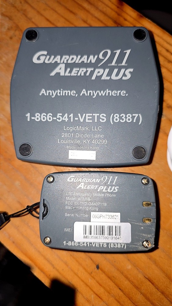 LogicMark Guardian Alert 911 PLUS Wireless Panic Button System Pendant