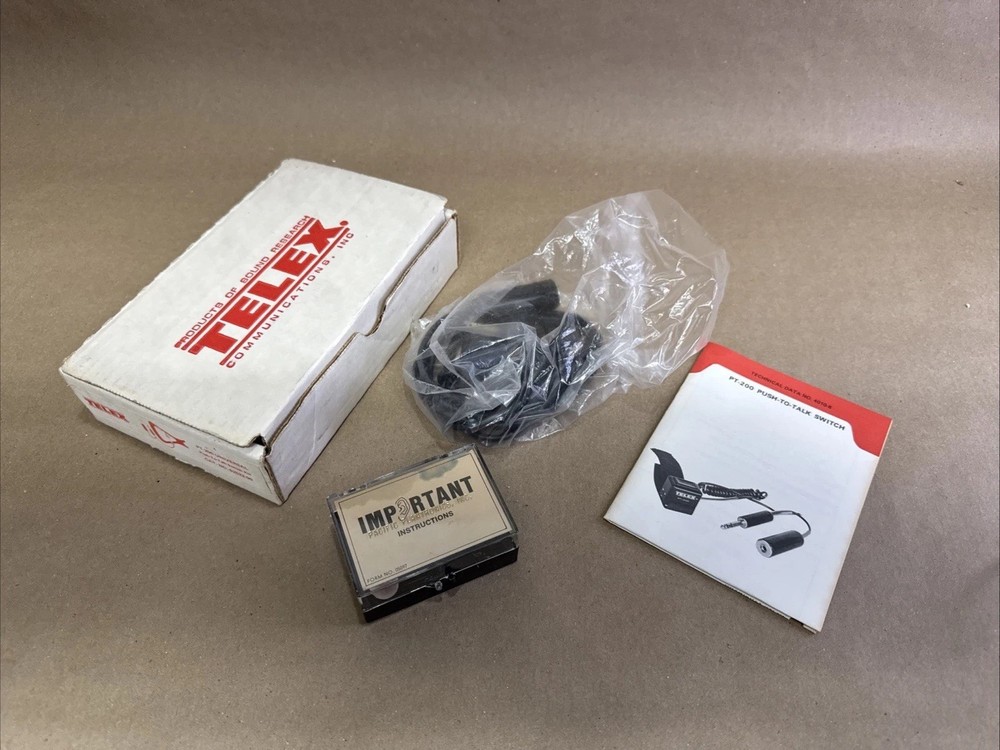 Sigtronics Transcom SPO-40 W/ Telex PT-200