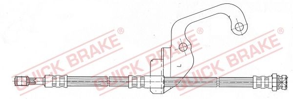Brake Hose QUICK BRAKE QB59922