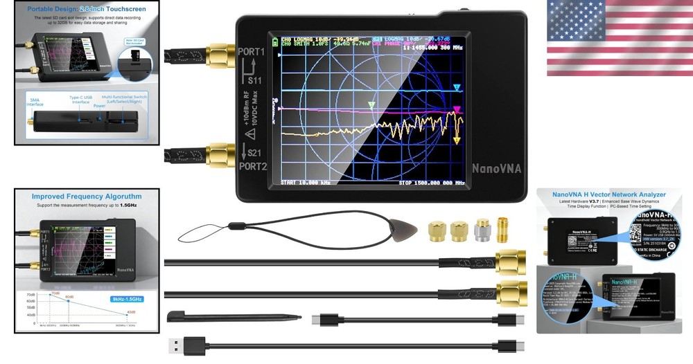 Portable Antenna Tester S Parameters SWR=