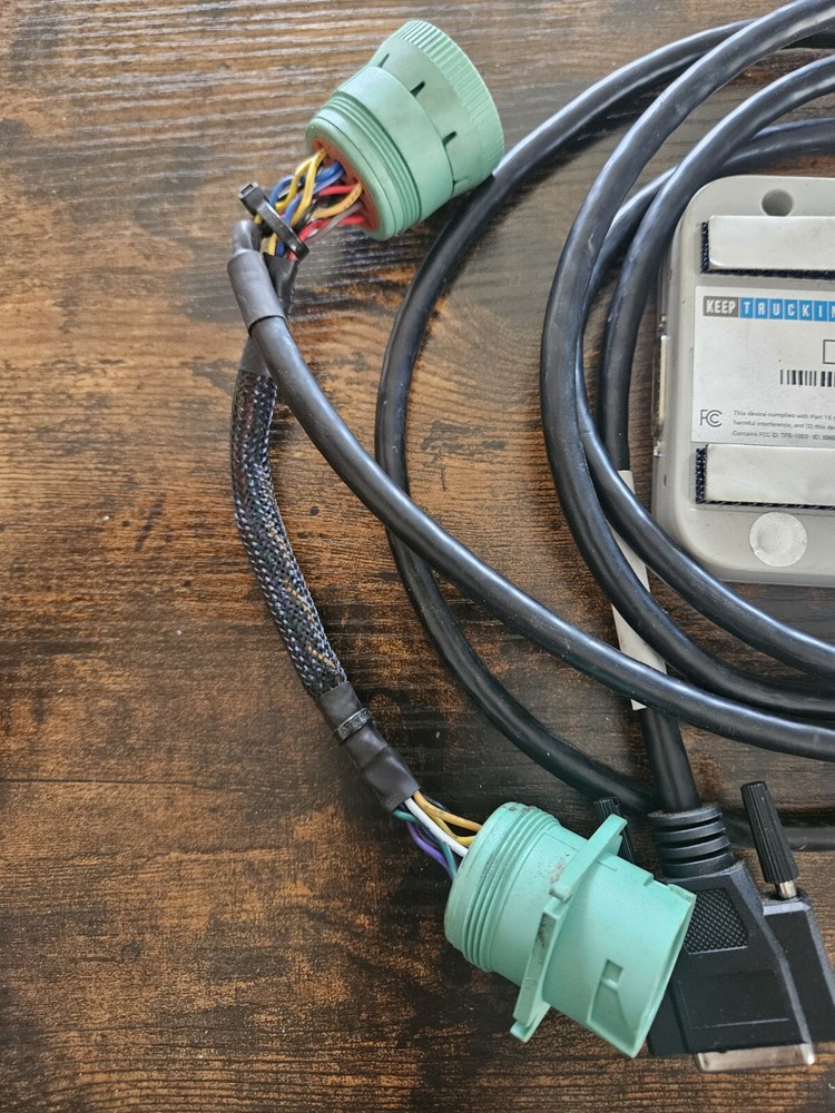 Keep Truckin ELD LBB-3 Electronic Logging Device and connector wire