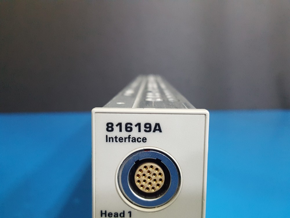 Agilent 81619A : Dual Optical Head Interface Module, AS-IS Not working (1852)