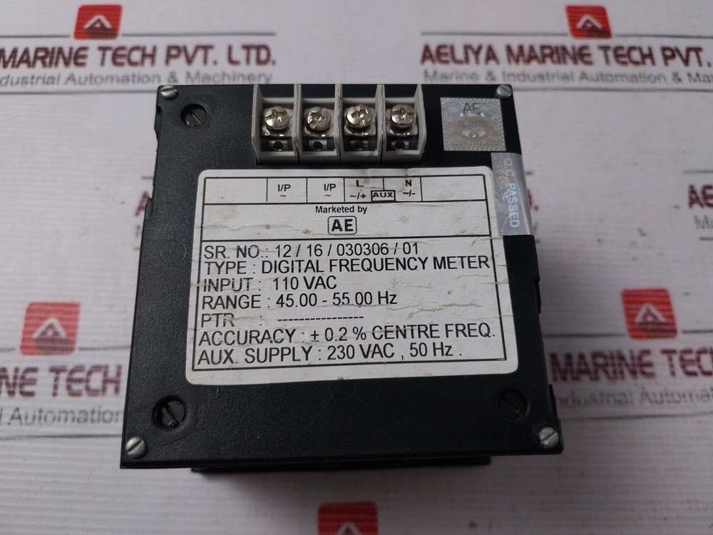 AE 110 VAC Digital Ac Voltmeter