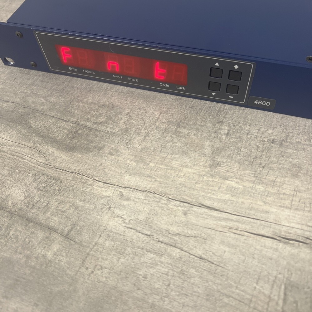 Wharton 4860 Master Clock 4860netcllent