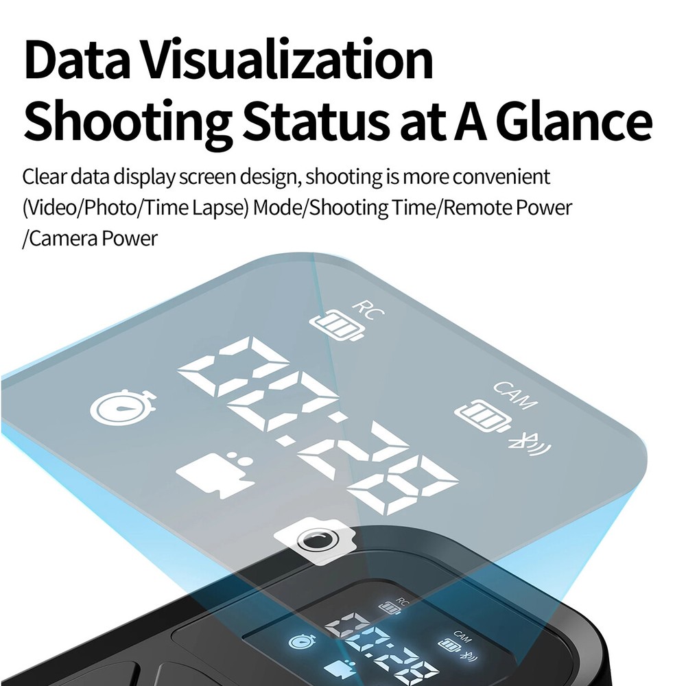 Smart Wireless WiFi Remote Control Camera Controller for GoPro 12/11/10/9/8/MAX