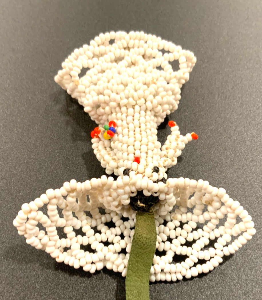 Zuni(?) Beaded Doll - Mid 20th Century - 2.5” -