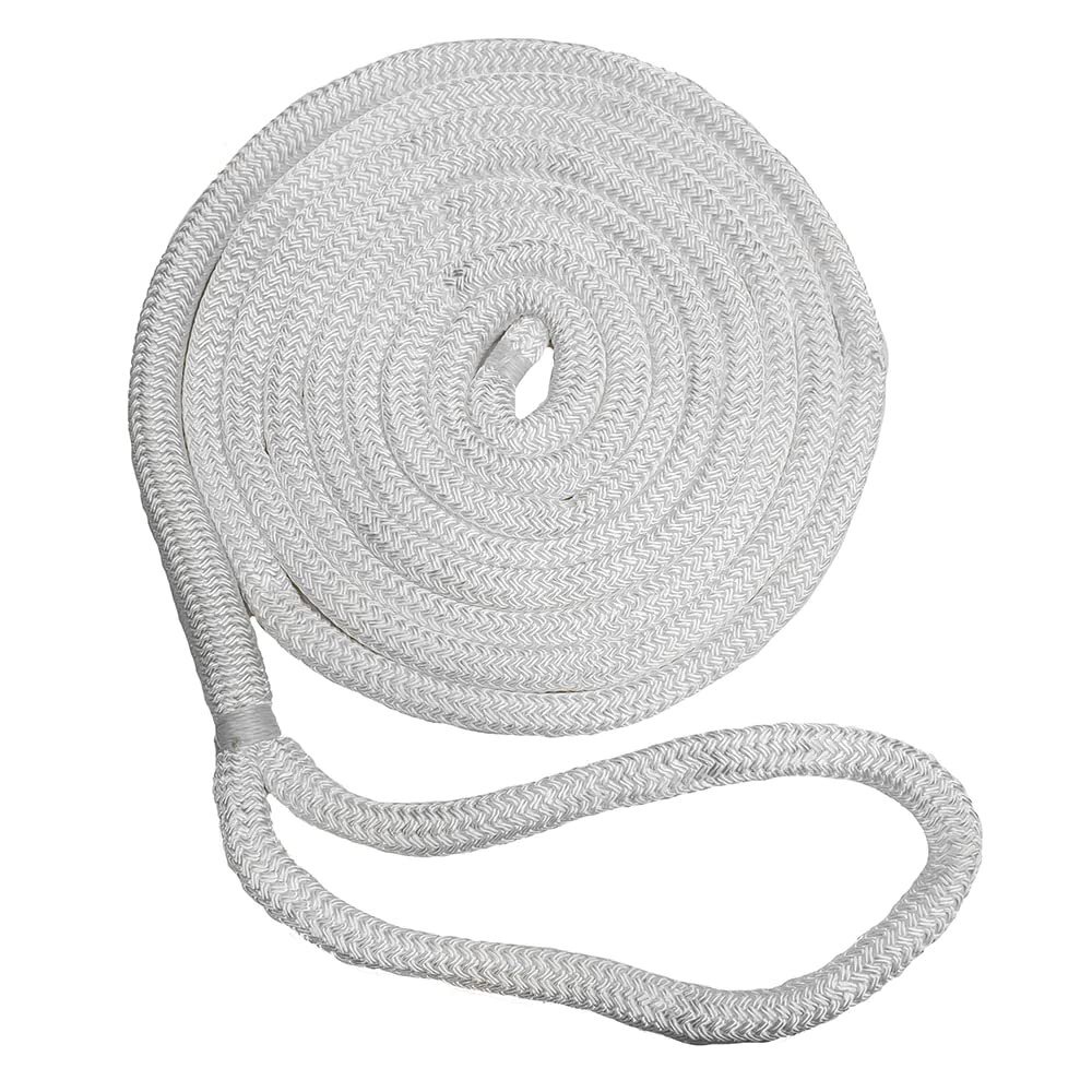 DOCKLINE Double Braid 3/8 X 15FT WHITE