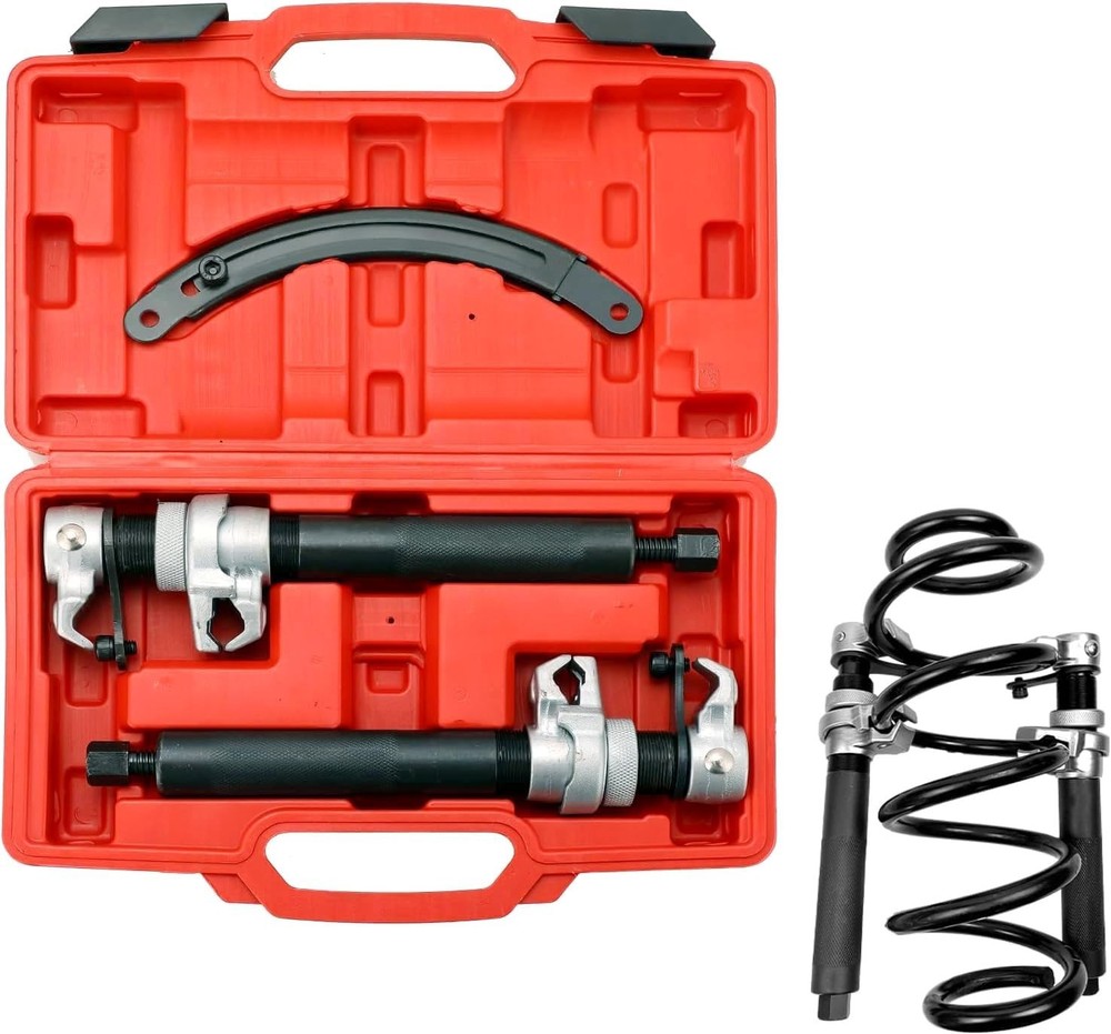 Coil Spring Compressor Tool | Heavy Duty Build, Ultra-Rugged Strut Spring Compre