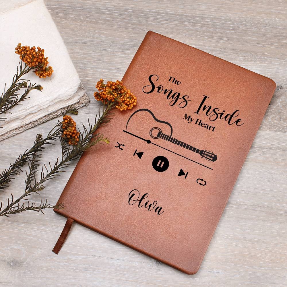 Personalized Guitar Lyric Journal