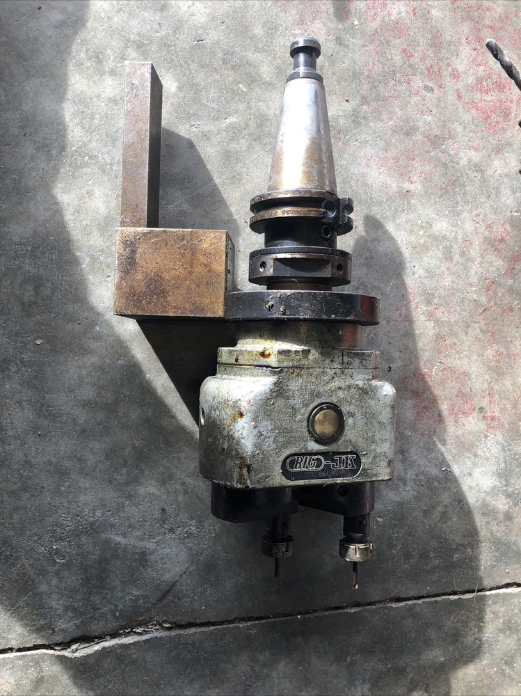 Big JK - 40 Taper Adjustable 2 Spindle Drilling Unit