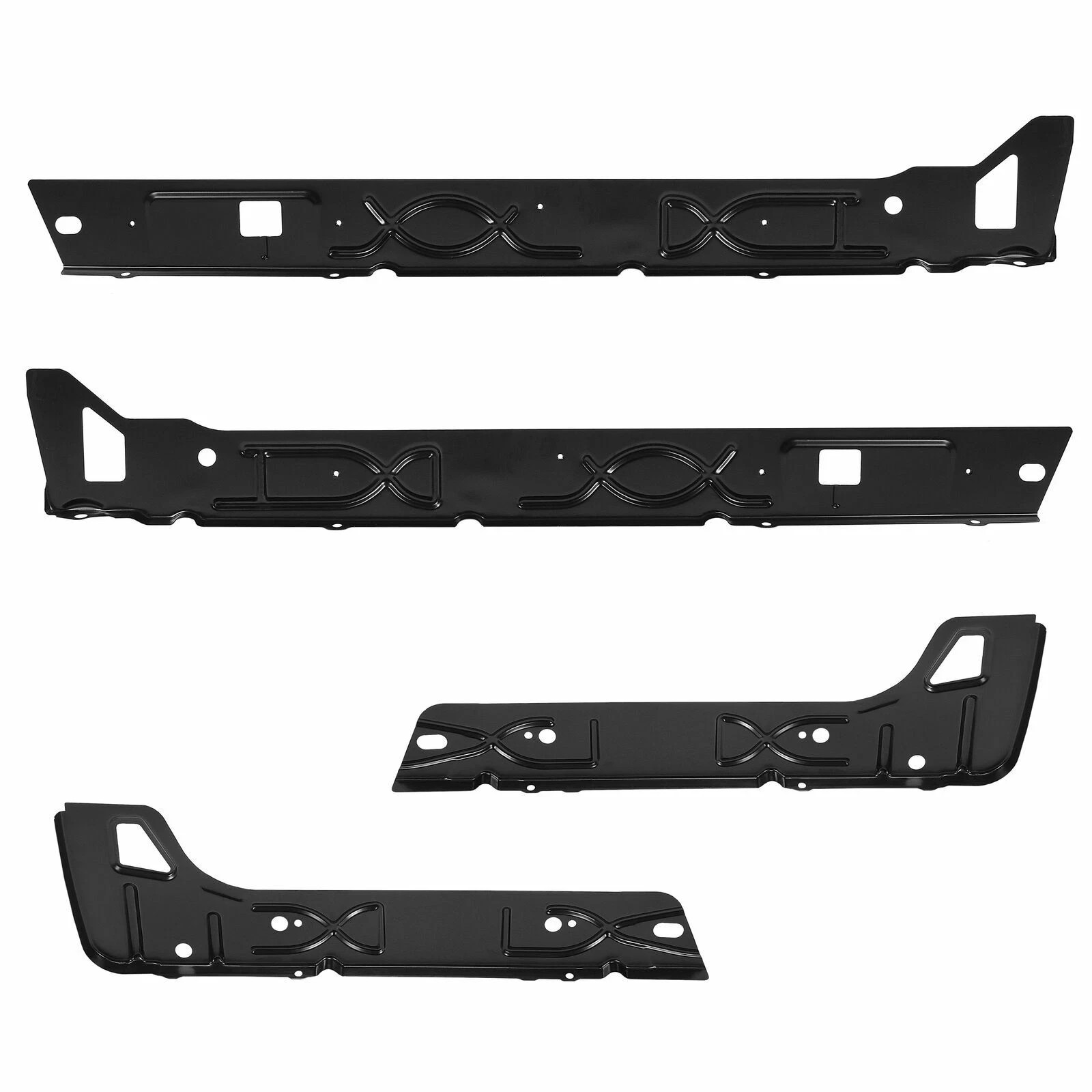For Silverado Sierra 1500 99-07 Crew Cab Outer& Inner Rocker Panels& Cab Corners