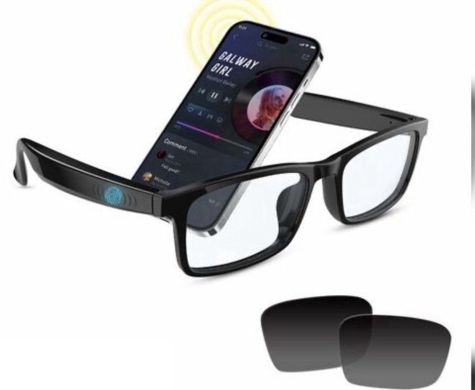 Padom Smart Glasses Bluetooth Audio Polarized Waterproof