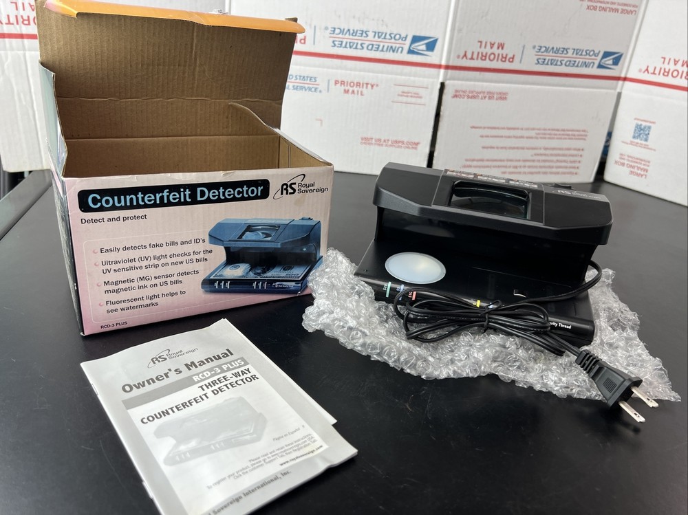 Royal Sovereign RCD-3PLUS Counterfeit Detector RCD-3PLUS