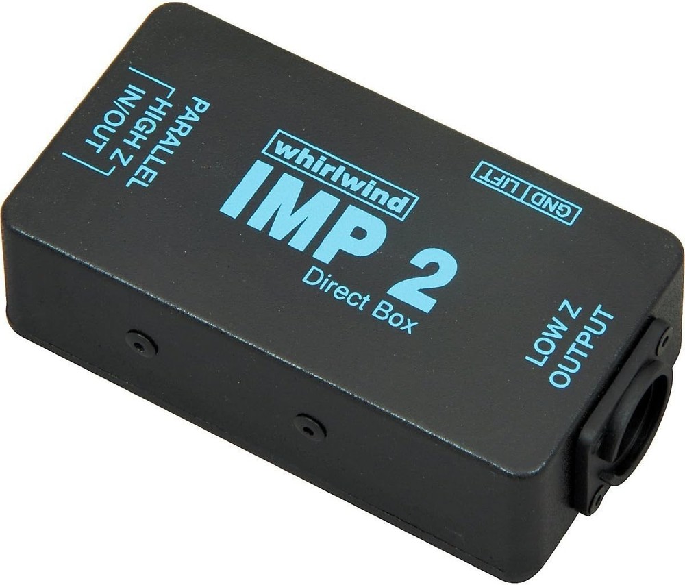 Whirlwind IMP 2 1 Channel Passive Instrument Direct Box