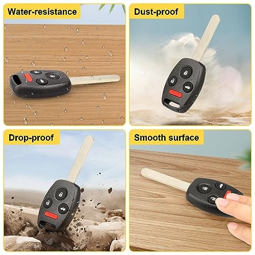 Key Fob Replacement Keyless Entry Remote Control Start fit for Civic 2006 2007