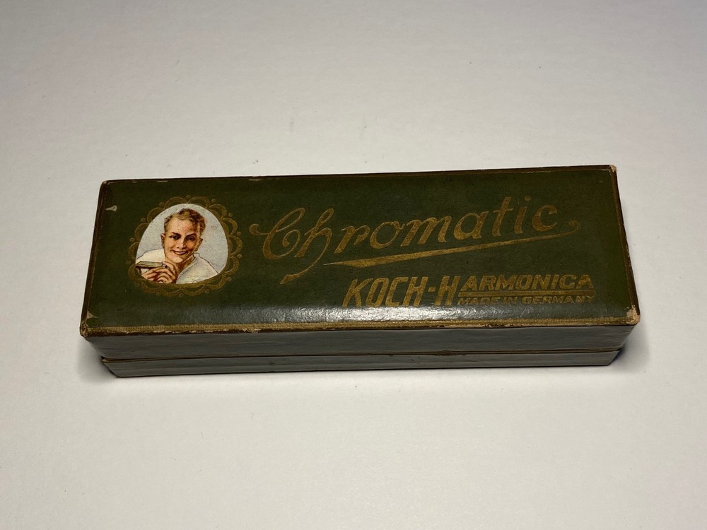 Chromatic Koch Harmonica Germany Key G w/Box
