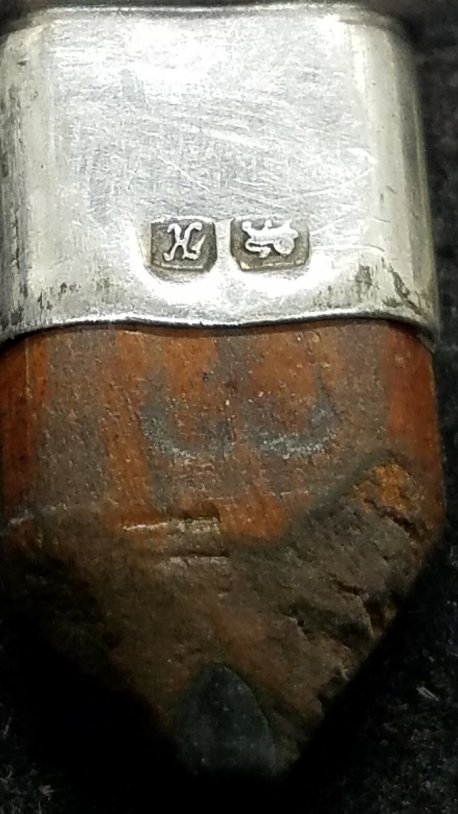 Antique Sterling Silver Marked Vest / Pendant Pencil 4.28 Grams