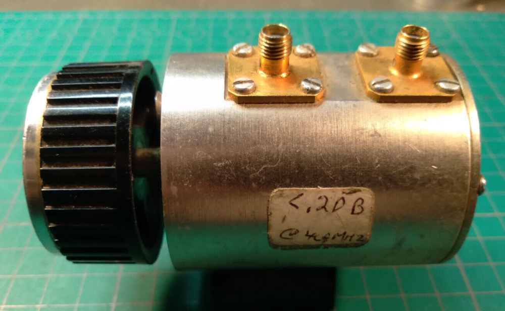 Texscan Variable Attenuator, DC - 2.00 GHz, 0-10 dB, RA-50.