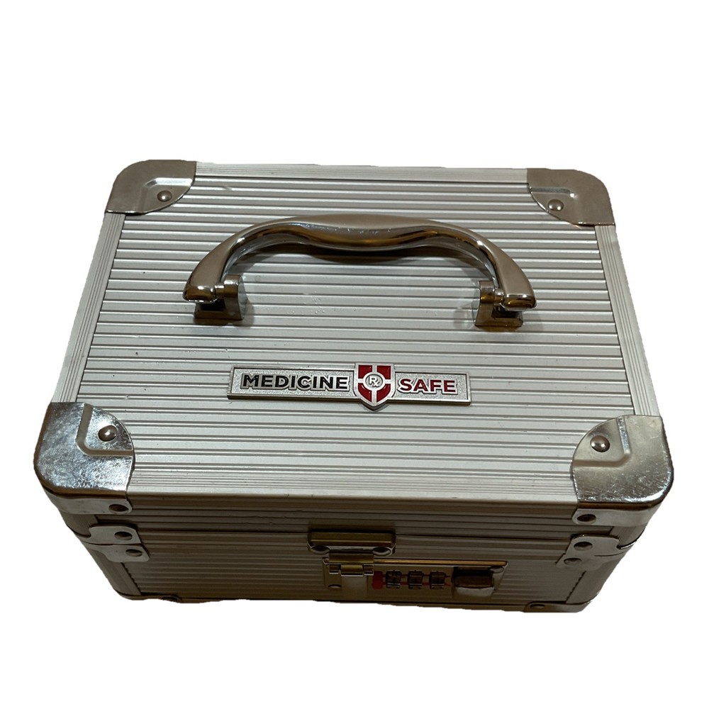 Small Locking Medication Carrying Case (Combination Lock)