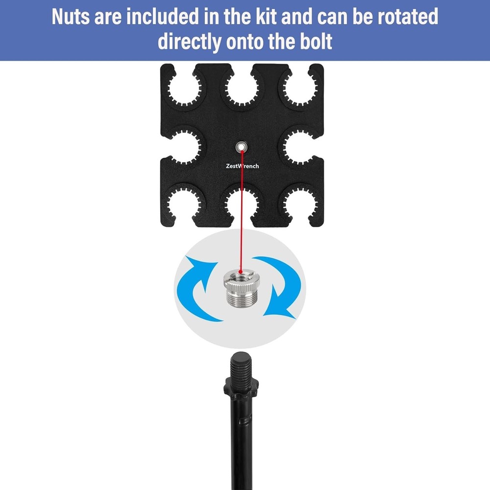 Microphone Holder Multi Mic Holder for Wired and Wireless Mics Multiple Micro...